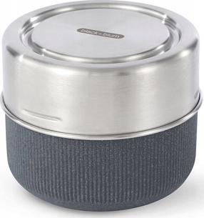 Toidukarp Black+Blum M, 0.6 l, läbipaistev v./hõbe v./hall v.