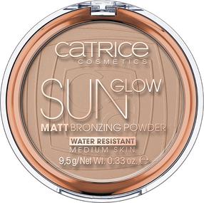 Bronzējošais pūderis Catrice Sun Glow Matt, gaiši brūna krās., 030 medium bronze, 9.5 g