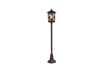 Pastatomas lauko šviestuvas Domoletti Arietta 076-PS, 60W, E27, IP43, juoda sp., 22 cm x 63.5 cm