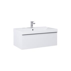 Vonios spintelė po praustuvu Elita Look 80 1DR, balta sp., 44.9 cm x 80 cm x 28.1 cm