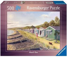 Пазл Ravensburger Beach Time, 36 см x 49 см, 500 шт., многоцветный