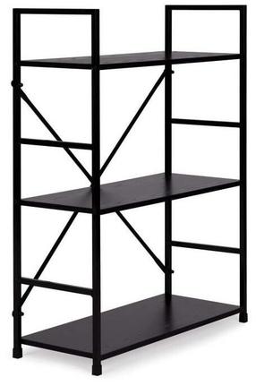 Pastatoma lentyna ModernHome Loft 3 CWJ602480LG, juoda sp., 80 cm x 23.5 cm x 59.5 cm