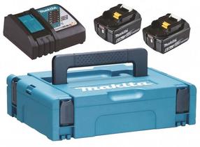 Akumuliatoriaus ir įkroviklio komplektas Makita 198116-4, 18 V, li-ion, 6000 mAh