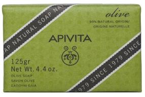 Мыло Apivita Natural Olive, олива, 125 г