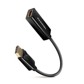 Adapteris Axagon RVD-HI14N RVD-HI14N Displayport, HDMI, 0.1 m, melna krās.