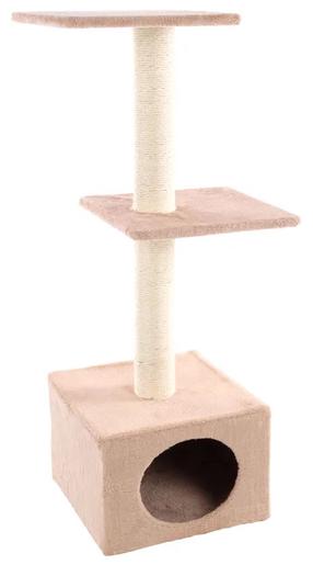 Kraapimispost kassile Flamingo Charbonel, 35 cm x 47 cm x 103 cm