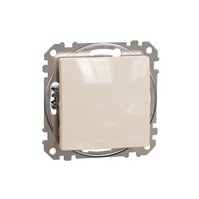 Slēdzis Schneider Electric Sedna Design SDD112101, 1 kl, bēša krās.
