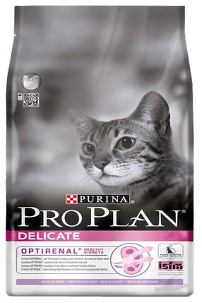 Сухой корм для кошек Pro Plan Delicate, рис, 10 кг