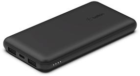 Lādētājs-akumulators (Power bank) Belkin, 10000 mAh, melna krās.