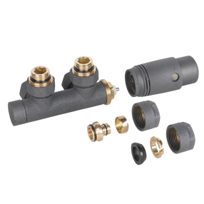 Ašinis termostatinis rinkinys Invena Douplex Prov, M30 x 1,5