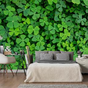 Fototapetas Artgeist Green Clover MFT1113SAM, 105 cm x 147 cm