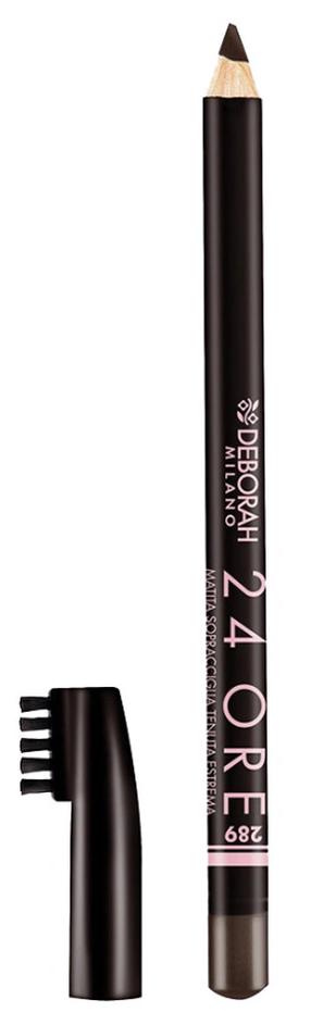 Antakių pieštukas Deborah Milano 24Ore, 1.2 g, brunette sp. 289