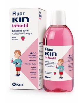 Burnos skalavimo skystis KIN Fluorkin, 500 ml