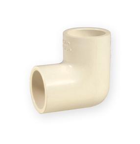 Alkūnė Nibco CPVC 4707-005, 90 °, 1/2 colio - Klijuojama išorė, chloruotas polivinilchloridas (cpvc)