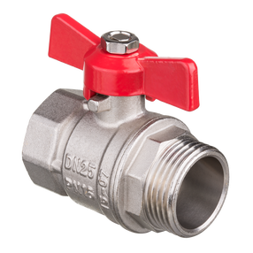 Ventilis Invena ZK-04-025-L, rutulinis, 1"