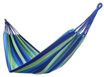 Hamakas DecoKing Cotpoly, mėlyna sp./žalia sp., 210 cm