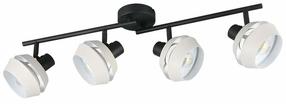 Lampa griesti Reality Isla R86364076, E14, 4 x 10 W, balta krās. / melna krās.