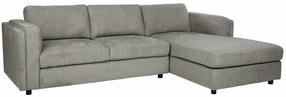 Kampinė sofa Home4you Sire RC, žalia sp., dešininė, 174 x 272 cm x 83 cm