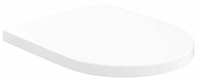 Сиденье для унитаза с крышкой Villeroy & Boch Subway 3.0, белый цв., 43.8 см x 37.4 см