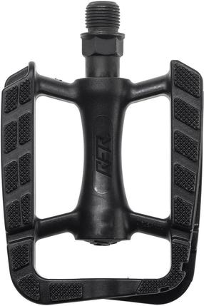 Pedaal RFR Comfort HQP PEDL143, plastik/teras, must v., 2 tk