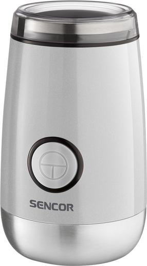 Кофемолка Sencor SCG 2052, белый цв./нержавеющей стали цв.