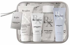 Näohooldustoodete komplekt naistele Rexaline Labs Essential case, 130 ml, 5 tk