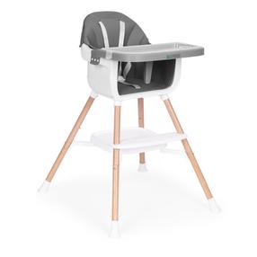 Стульчик для кормления EcoToys 2in1, серый цв.