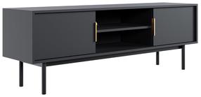 TV staliukas Viva VI01, juoda sp., 39 cm x 154 cm x 53.5 cm