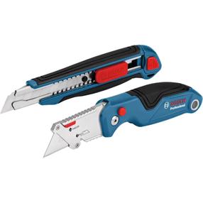 Набор строительных ножей Bosch, алюминий