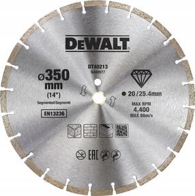 Алмазный диск Dewalt DT40213-QZ, 350 мм x 25.4 мм