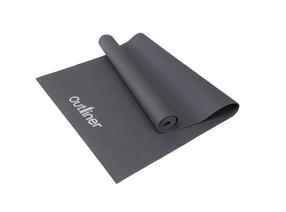 Fitness- ja joogamatt Outliner IR97501-0.3CM, hall v., 173 cm x 61 cm x 0.3 cm