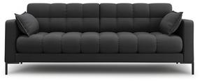 Sofa Micadoni Home Mamaia 3 Seats, tamsiai pilka sp., 177 x 92 cm x 75 cm