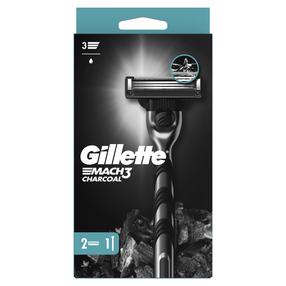 Skustuvas Gillette Mach 3 charcoal