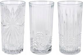 Набор стаканов Glasmark 94919, стекло, 0.38 л, 3 шт.