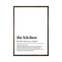 Paveikslas Wallity The Kitchen, 50 cm x 70 cm