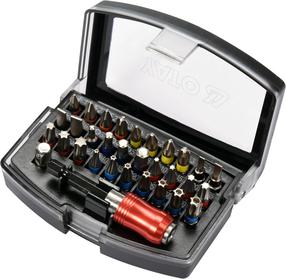 Kruvikeeraja ja otsiku komplekt Yato YT-04622, S2, 1/4"