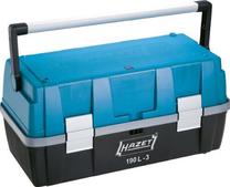 Įrankių dėžė Hazet 190L-3, 25 cm x 55 cm x 27 cm, mėlyna sp./juoda sp.
