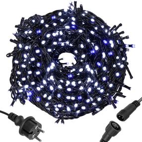 Lempučių girlianda Springos CL0529, 40 m, šalta balta / mėlyna sp., 500 LED