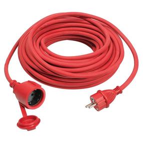 Buitinis ilgintuvas AS-Schwabe H07RN-F, 1.5 mm², 25 m, IP44, 1 lizdo, raudona sp.
