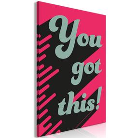Foto paveikslas Artgeist You Got This!, 20 cm x 30 cm