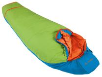 Miegmaišis Vaude Dreamer Adjust 450, mėlyna sp./žalia sp., 160 - 190 cm