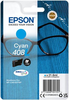 Tintes printera kasetne Epson Dura Brite Ultra, zilganzaļa (cyan) krās., 21.6 ml