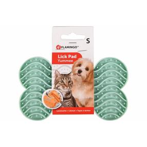 Laižymo kilimėlis gyvūnui Flamingo Lick Pad Petrol Lick Pad Jummie Petrol S, 15 cm