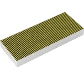 Garų rinktuvo anglies filtras Neff CleanAir, žalia sp., 49.5 cm x 29.5 cm x 6 cm