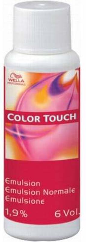 Oksidants, aktivatora emulsija Wella Professionals Color Touch, 1.9 % 6 Vol, 60 ml