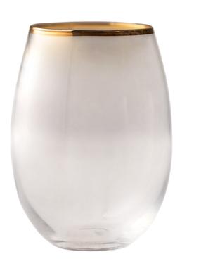 Stiklinių komplektas Hermia Astoria, stiklas, 0.57 l, 4 vnt., aukso sp.