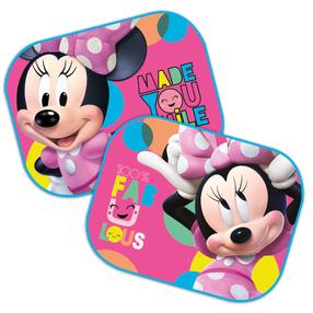 Apsauga nuo saulės Minnie, 35 cm x 44 cm, rožinė sp./įvairių spalvų, 2 vnt.