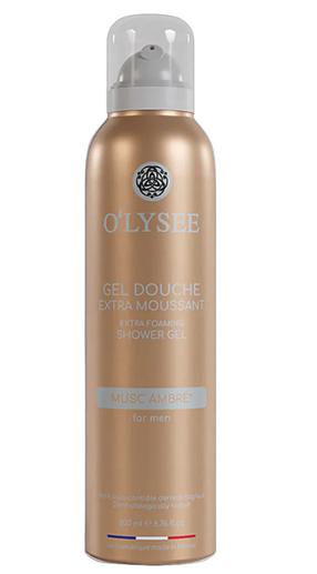 Kūno prausimosi putos vyrams O'Lysee Musc Ambre, 200 ml