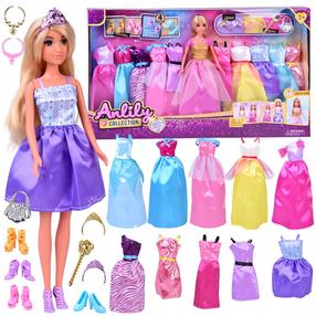 Lėlė su priedais Anlily Princess ZA5695, 30 cm, įvairių spalvų