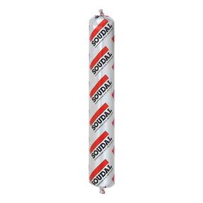 Герметик Soudal, 0.6 л, белый цв.